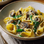 Marry Berry Mushroom, Basil and Broccoli Pappardelle