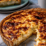 Marry Berry Leek And Gruyère Tart With Parmesan And Chive Pastry