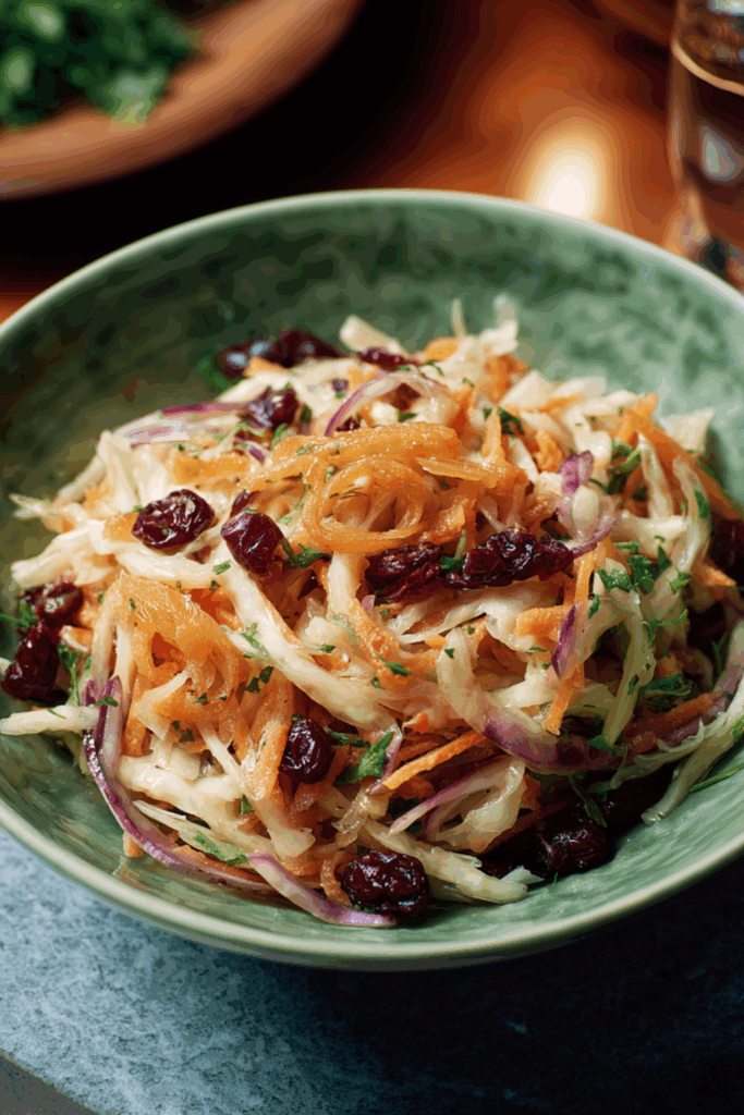 Mary Berry Sweet Potato and Celeriac Slaw