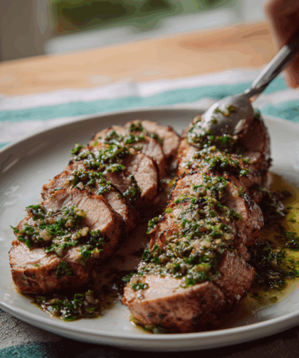 Marry Berry Chimichurri Pork