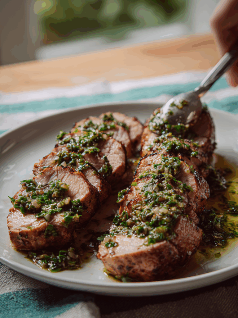 Marry Berry Chimichurri Pork