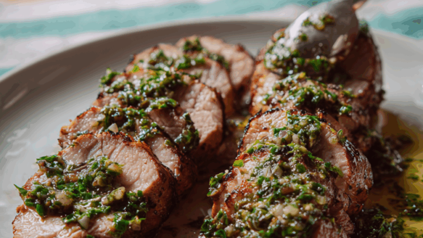 Marry Berry Chimichurri Pork