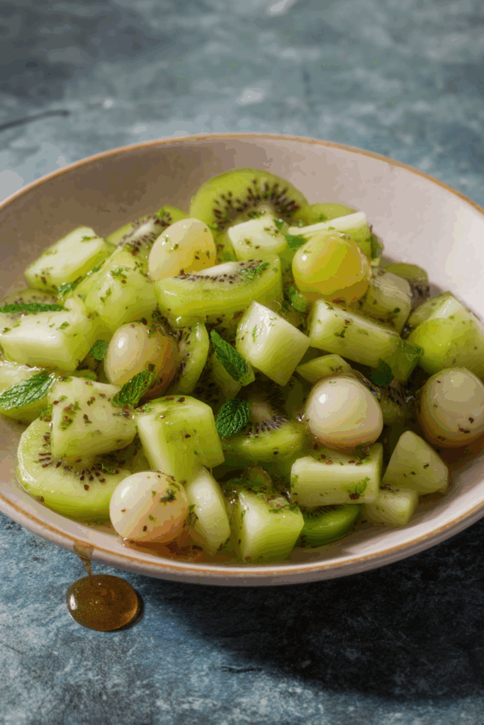 Marry Berry Honeydew Fruit Salad