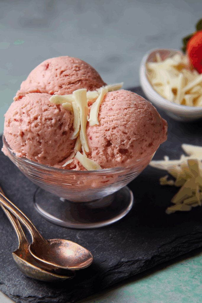Marry Berry Glazed Strawberry Ice Cream