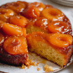 Marry Berry Upside-down Apricot and Cointreau Pudding