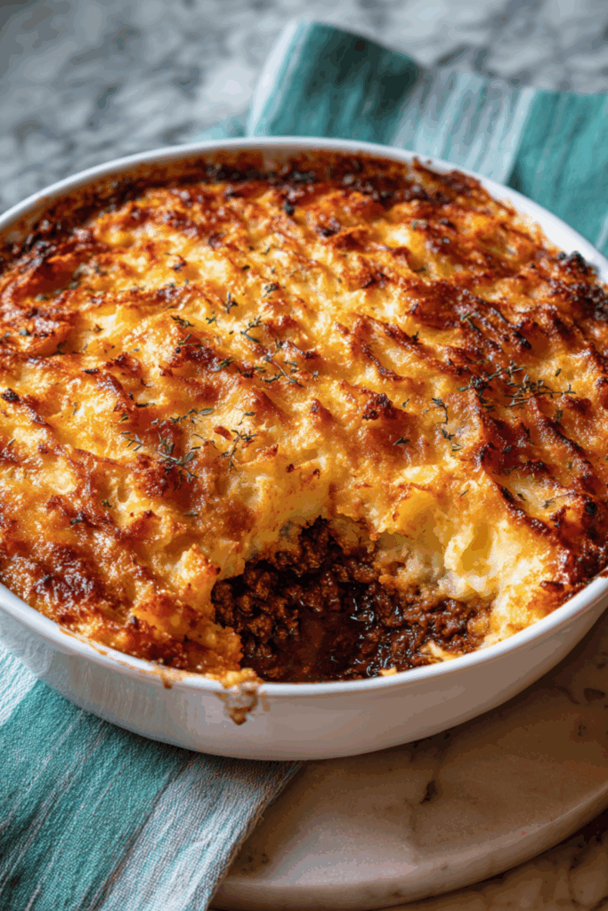 Mary Berry Cottage Pie with Grated Double Potato Topping