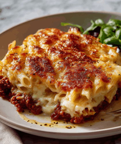 Mary Berry Penne Bolognaise Bake