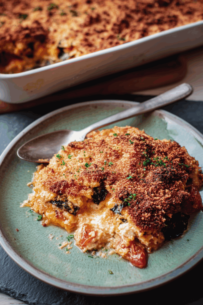 Marry Berry Crumble-topped Veggie Pie
