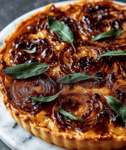 Marry Berry Fennel And Onion Tart Tatin