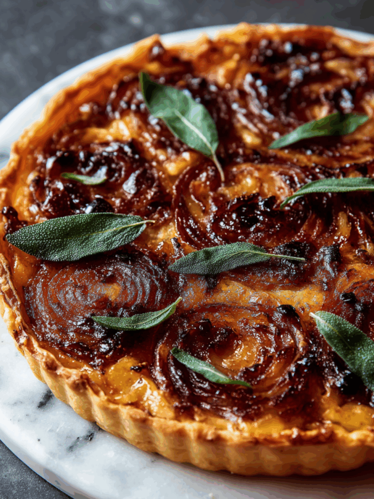 Marry Berry Fennel And Onion Tart Tatin