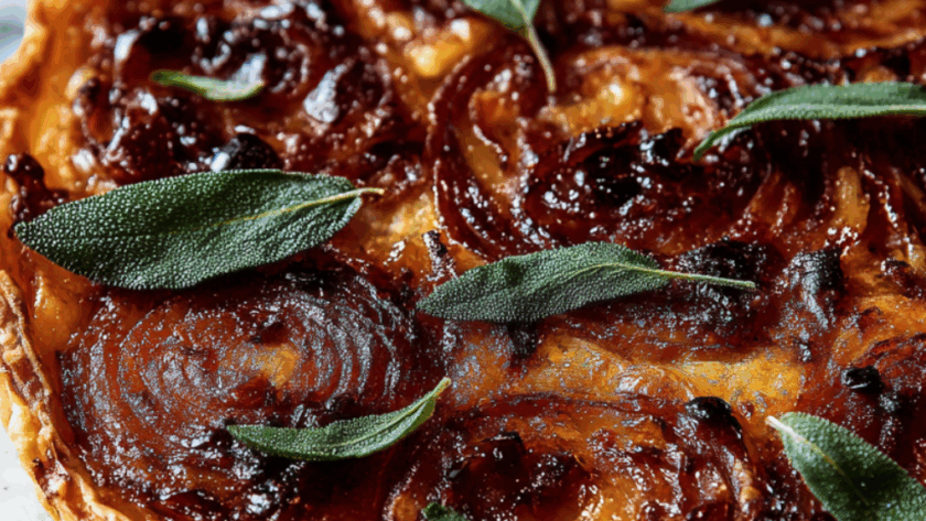 Marry Berry Fennel And Onion Tart Tatin