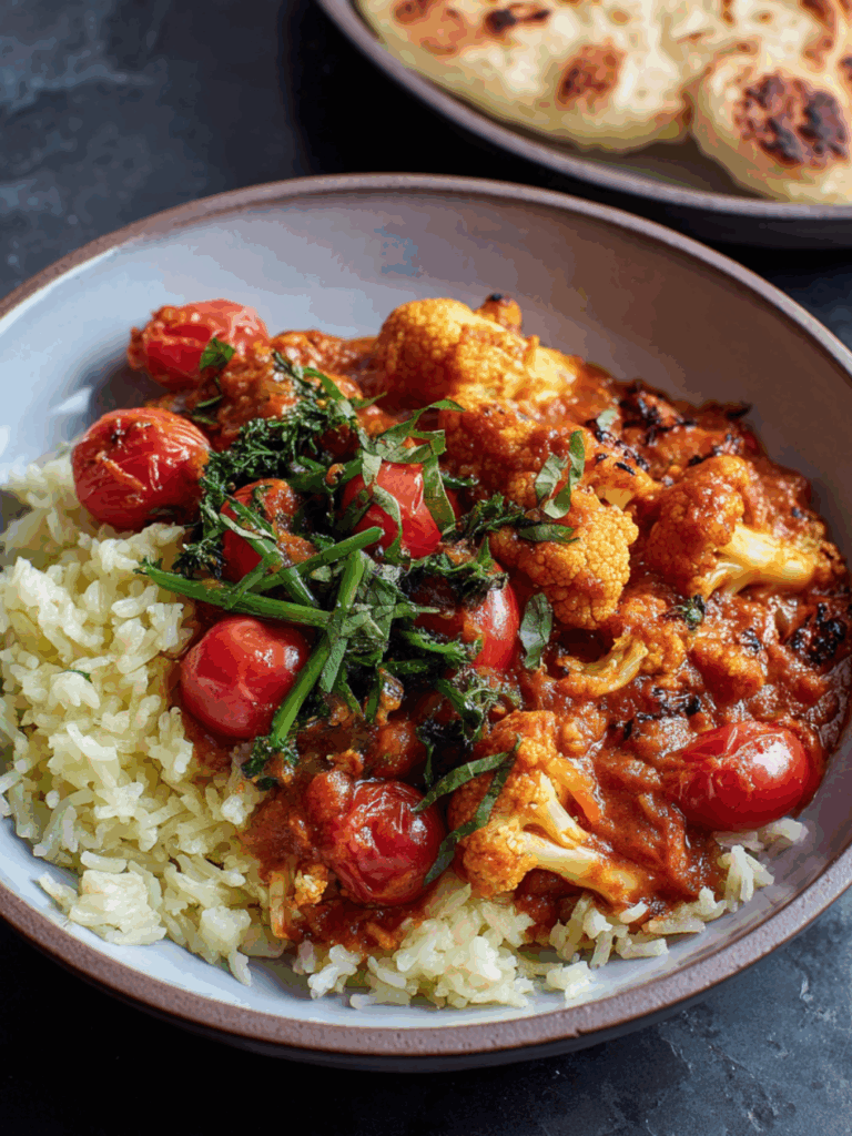 Marry Berry Cauliflower And Sweet Potato Curry
