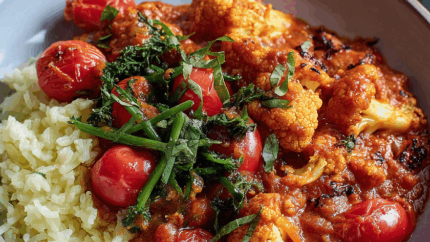 Marry Berry Cauliflower And Sweet Potato Curry