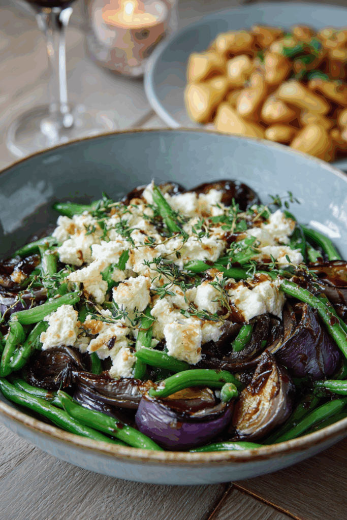 Mary Berry Two Bean and Aubergine Salad with Garlic Balsamic Dressing