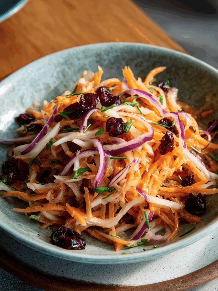 Mary Berry Sweet Potato and Celeriac Slaw