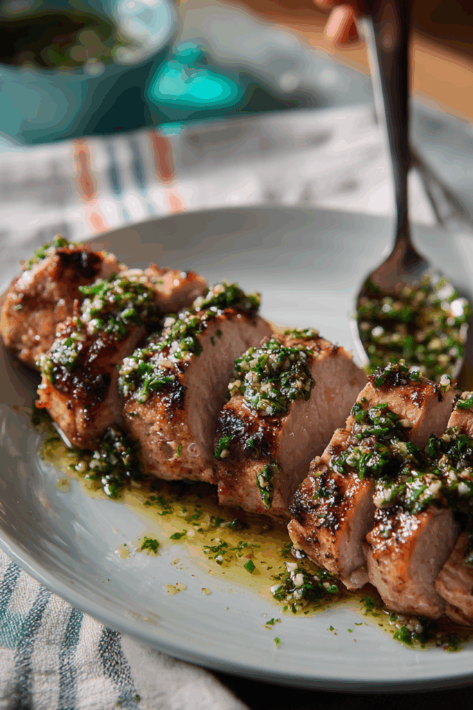Marry Berry Chimichurri Pork