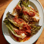 Mary Berry Chargrilled Pointed Cabbage with Tomato Dressing