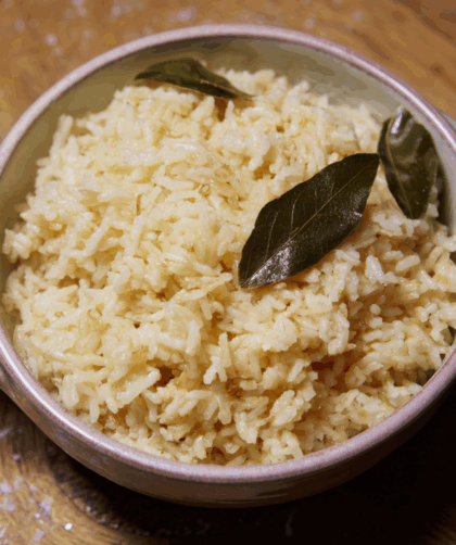 Mary Berry Bay and Lemon Brown Rice