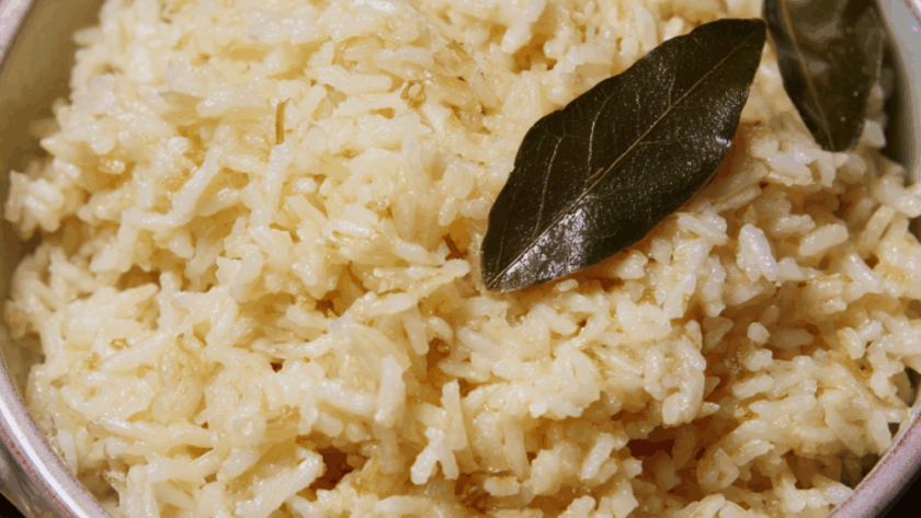 Mary Berry Bay and Lemon Brown Rice