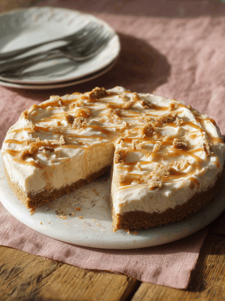 Mary Berry Toffee Fudge Tart