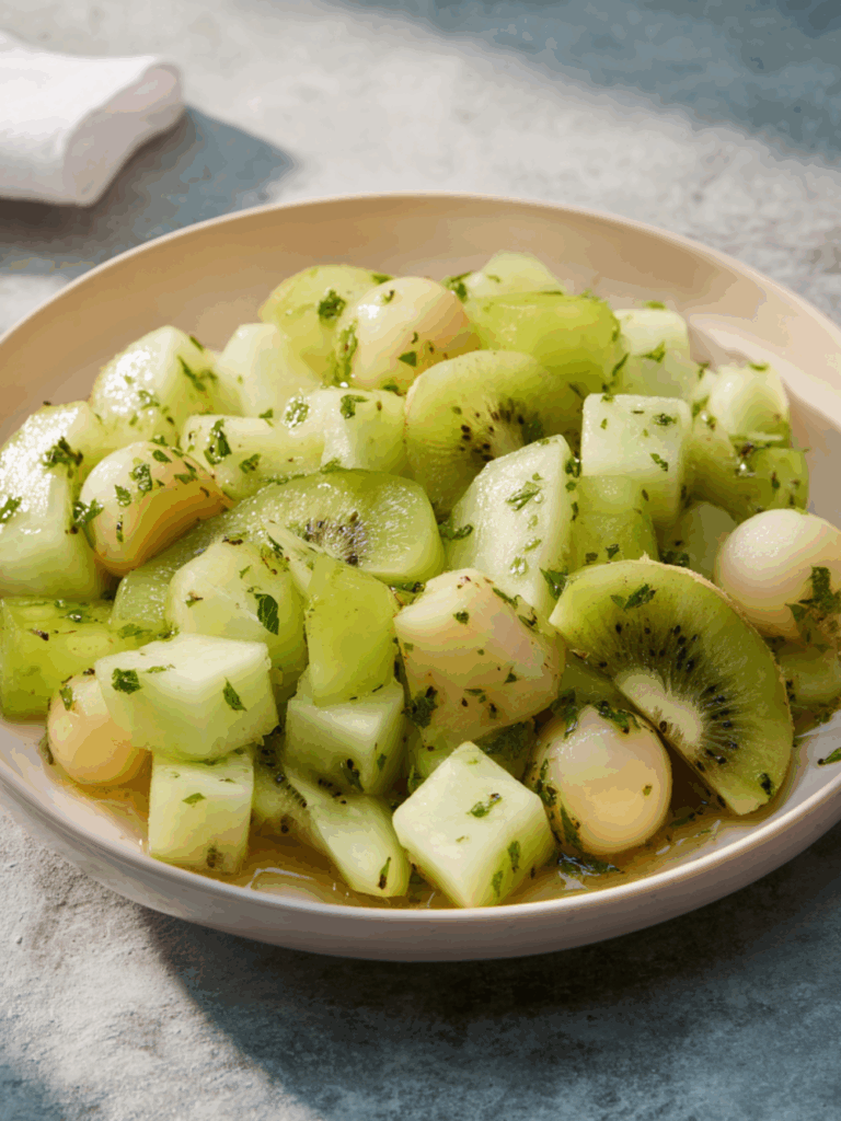 Marry Berry Honeydew Fruit Salad