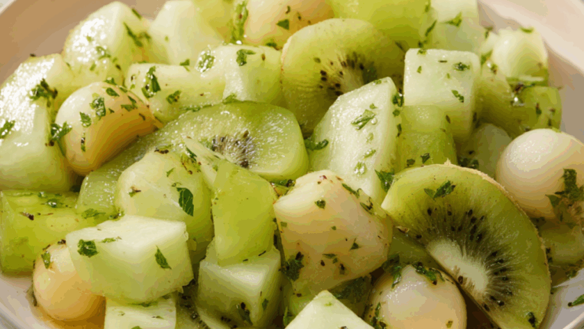 Marry Berry Honeydew Fruit Salad