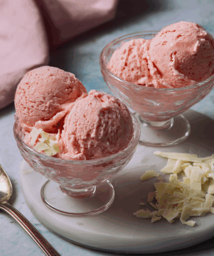 Marry Berry Glazed Strawberry Ice Cream