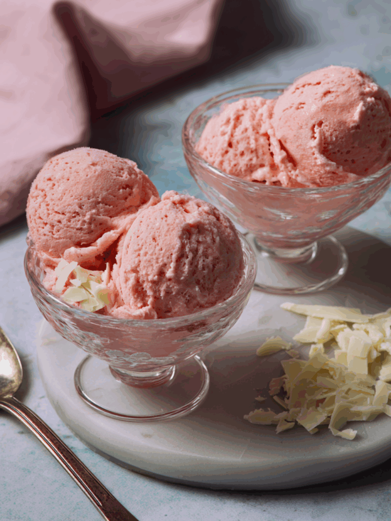 Marry Berry Glazed Strawberry Ice Cream