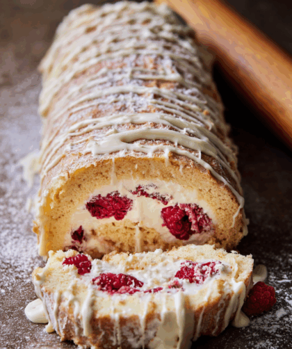Marry Berry White Chocolate Roulade