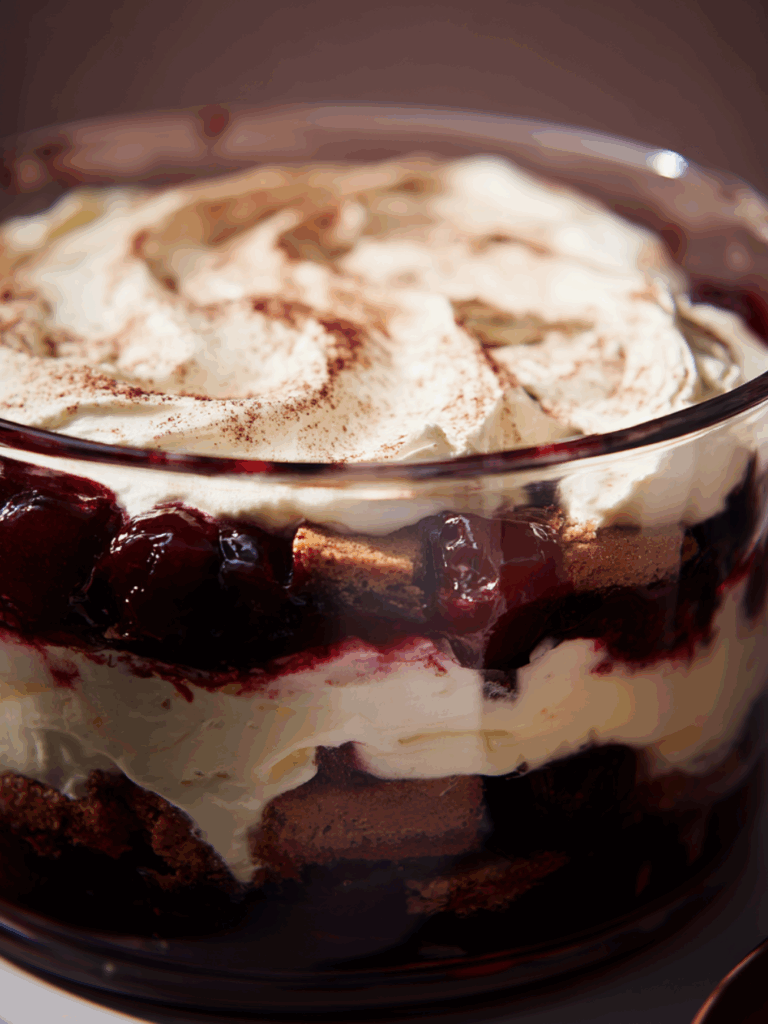 Marry Berry Black Forest Trifle