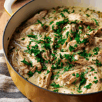 Marry Berry Garlic Chicken Fricassee