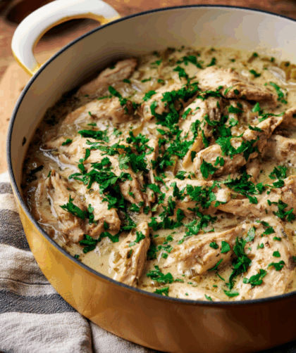 Marry Berry Garlic Chicken Fricassee