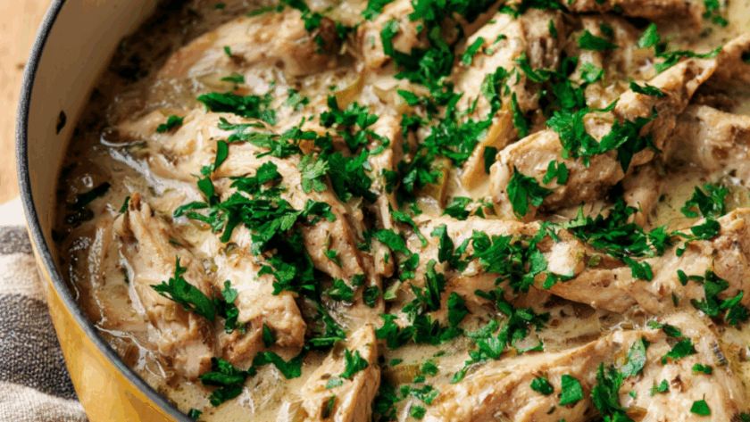 Marry Berry Garlic Chicken Fricassee